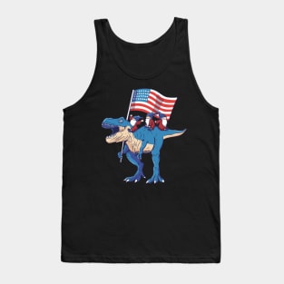 USA Dinosaur Tank Top